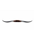 MOUNTED STEER HORNS About 6 feet wide LONGHORN POLISHED MOUNT BULL COW B122