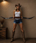 MOUNTED STEER HORNS About 6 feet wide LONGHORN POLISHED MOUNT BULL COW B157