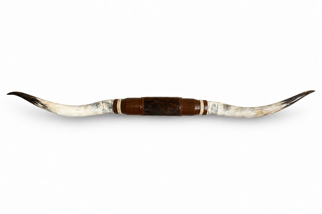 Mounted Steer Horns 69 inches  Wide Genuine Longhorn Ranch Wall Decor