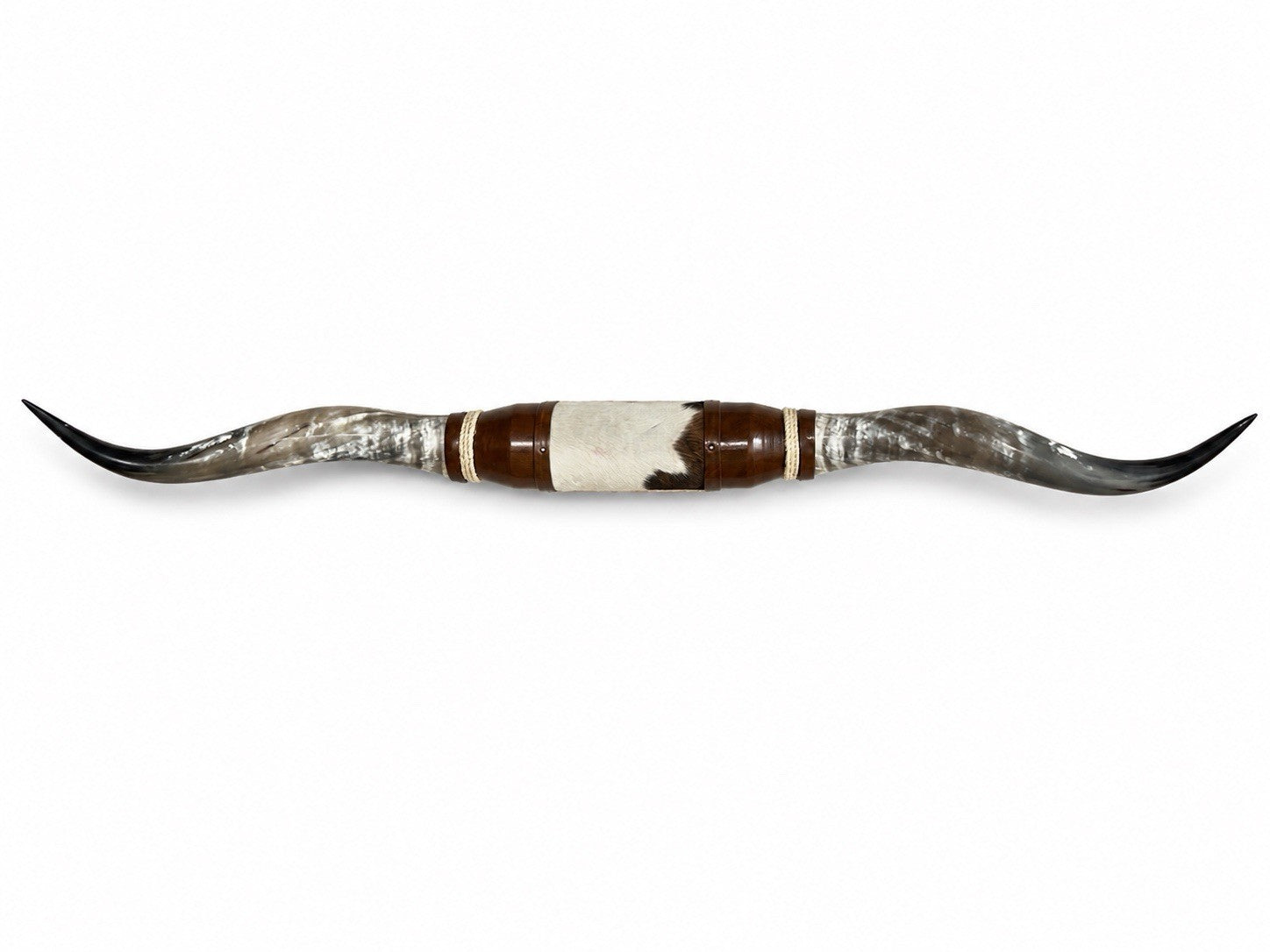 GENUINE LONGHORN 68 in Wide Mounted Steer Horns Western Ranch Decor