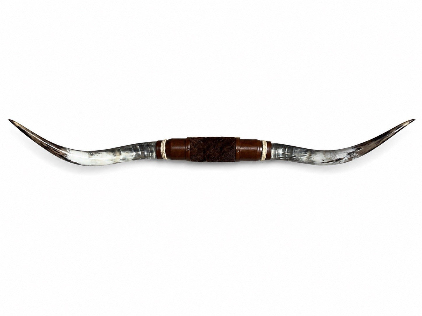 GENUINE LONGHORN 64 inches Wide Mounted Steer Horns Western Ranch Decor