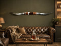 Genuine Mounted Longhorn 70 in Wide Western Luxury Wall Decor