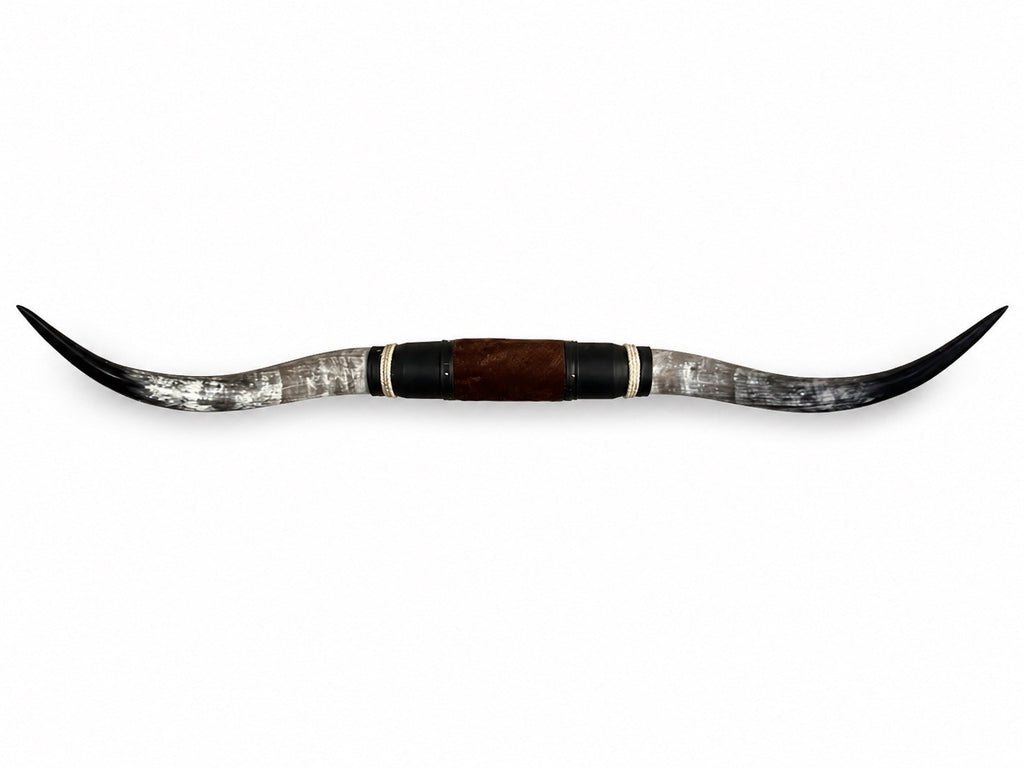 Mounted Steer Horns 66 in Wide Genuine Longhorn Ranch Wall Decor