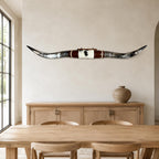 Mounted Longhorn, 65” Wide – Rustic Luxury Wall Decor