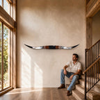 Mounted Longhorn, 66” Wide – Western Lodge Decor