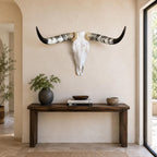 Longhorn Skull, 34” Wide – Rustic Ranch Wall Decor