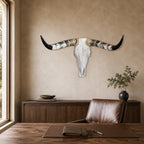 Longhorn Skull, 34” Wide – Rustic Ranch Wall Decor