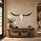 Longhorn Skull, 51” Wide – Western Living Room Wall Decor