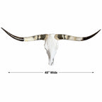 Longhorn Skull, 48” Wide – Rustic Lodge Wall Decor