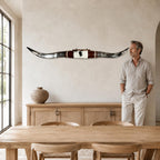 Mounted Longhorn, 65” Wide – Rustic Luxury Wall Decor