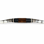 Mounted Longhorn Wall Decor, 64” Wide - Natural Horns with Cowhide-Wrapped Wood Mount