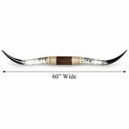 Mounted Longhorn, 60” Wide – Western Ranch Wall Decor
