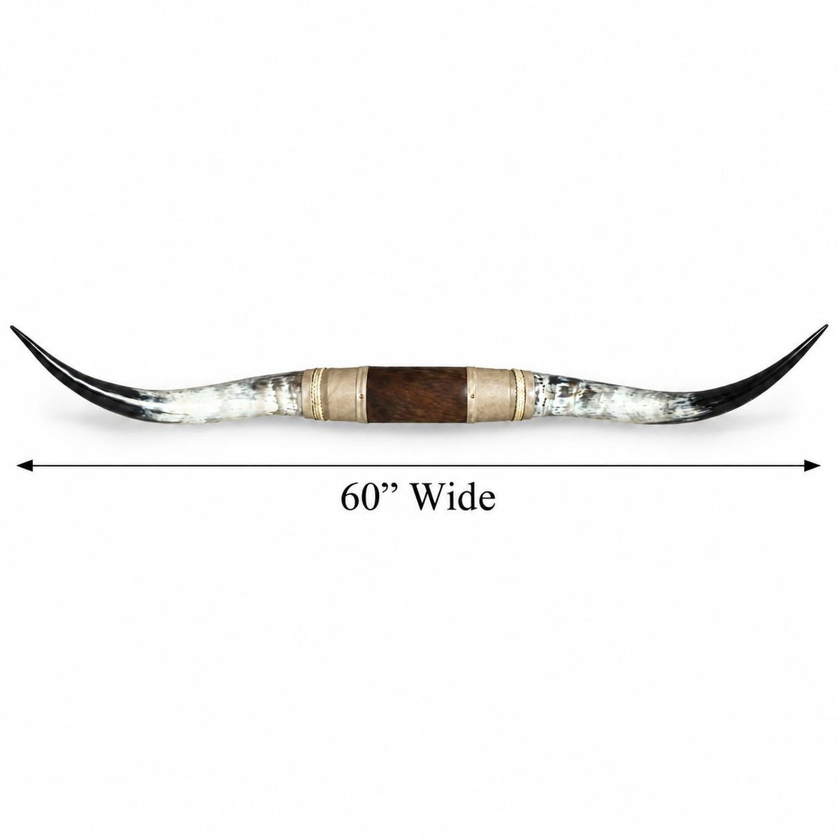 Mounted Longhorn, 60” Wide – Western Ranch Wall Decor