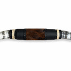 Mounted Longhorn Wall Decor, 69” Wide - Natural Horns with Cowhide-Wrapped Wood Mount