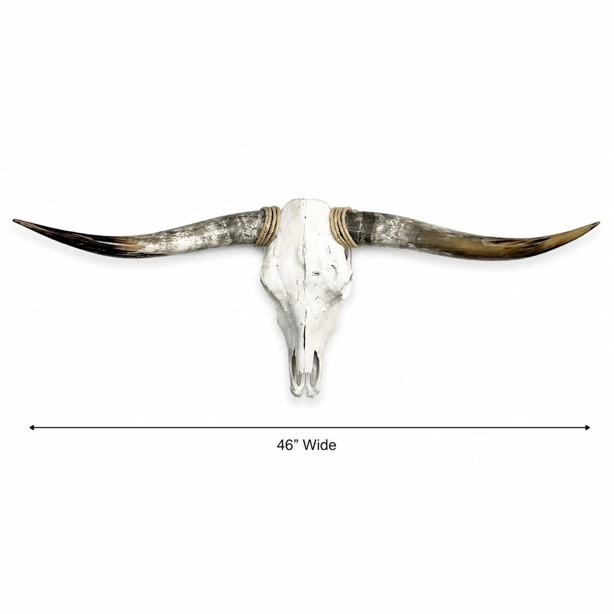 Longhorn Skull, 46” Wide – Western Entryway Wall Decor